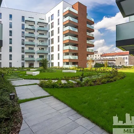 Apartmán Millennium Port Gold Varšava Exteriér fotografie